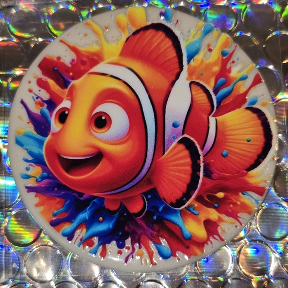 Nemo Custom Christmas Ornament with Real Pearl #1003 - Picture 1 of 5